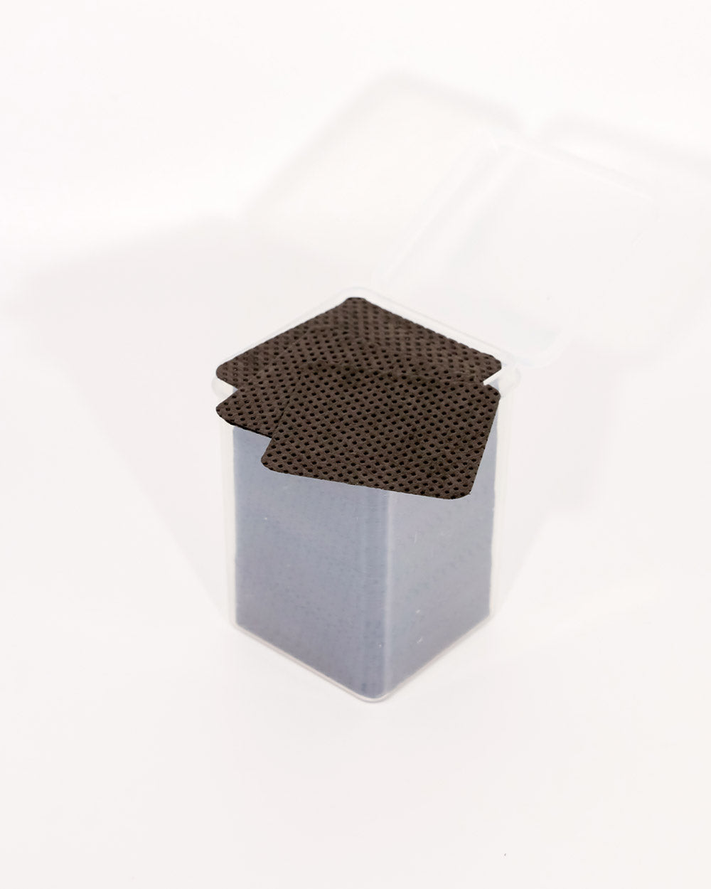 Black Adhesive Wipes with a white back Ground