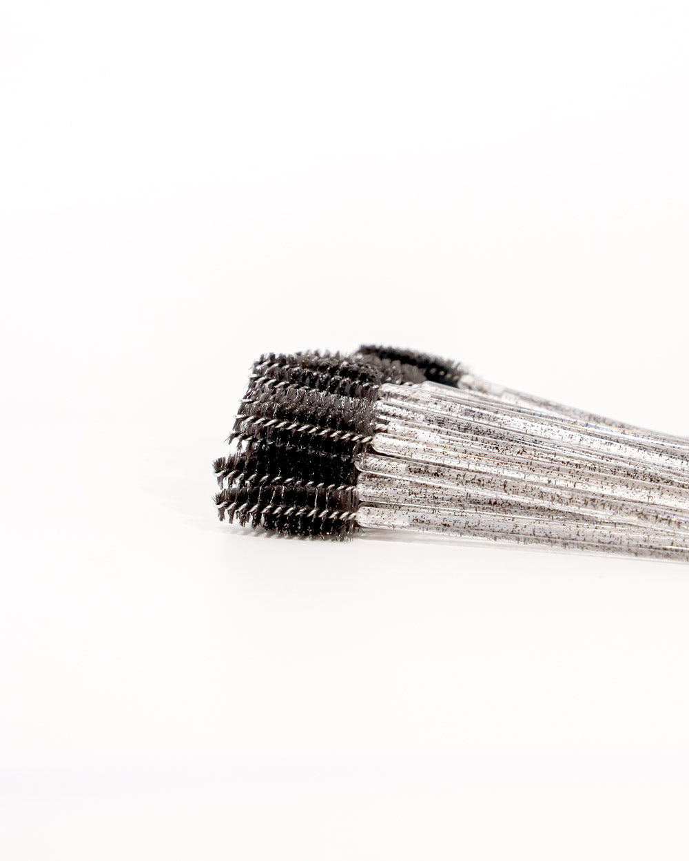 50 x Black Glitter Mascara Wands